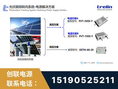 枣阳-光伏跟踪转向系统-电源解决方案